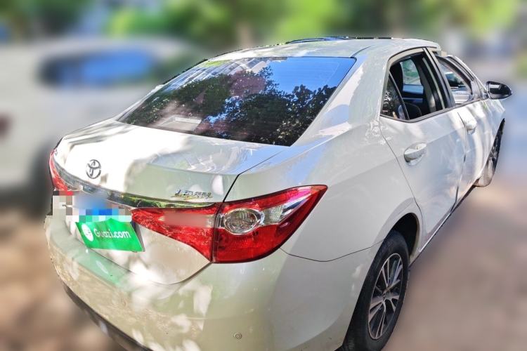 Used Toyota Levin 2016 1.6G CVT Elite Edition Rear Right 45 Deg