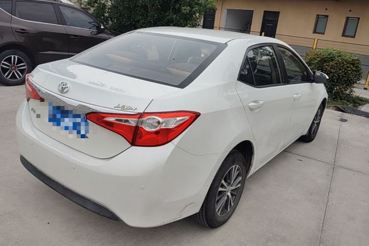 Used Toyota Levin 2016 1.6G CVT Elite Edition Rear Right 45 Deg