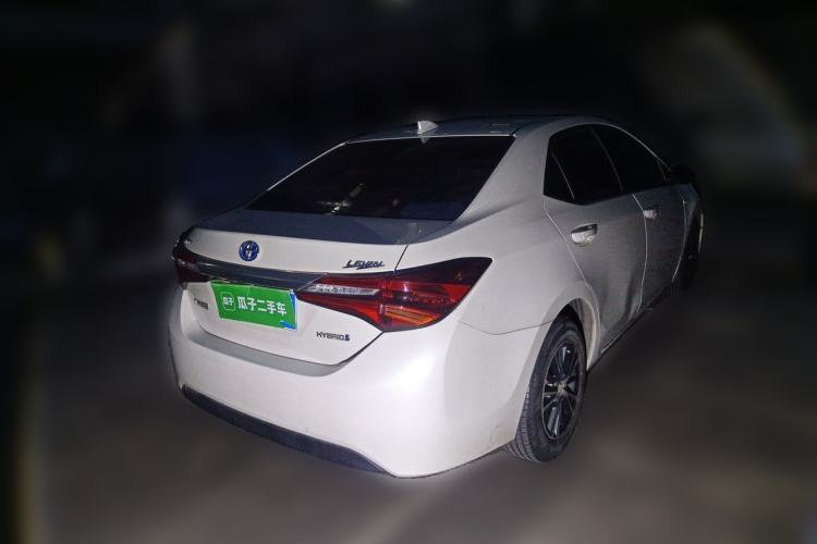 Used Toyota Levin 2016 Dual-Engine 1.8H GS E-CVT Elite Model with Sunroof Rear Right 45 Deg