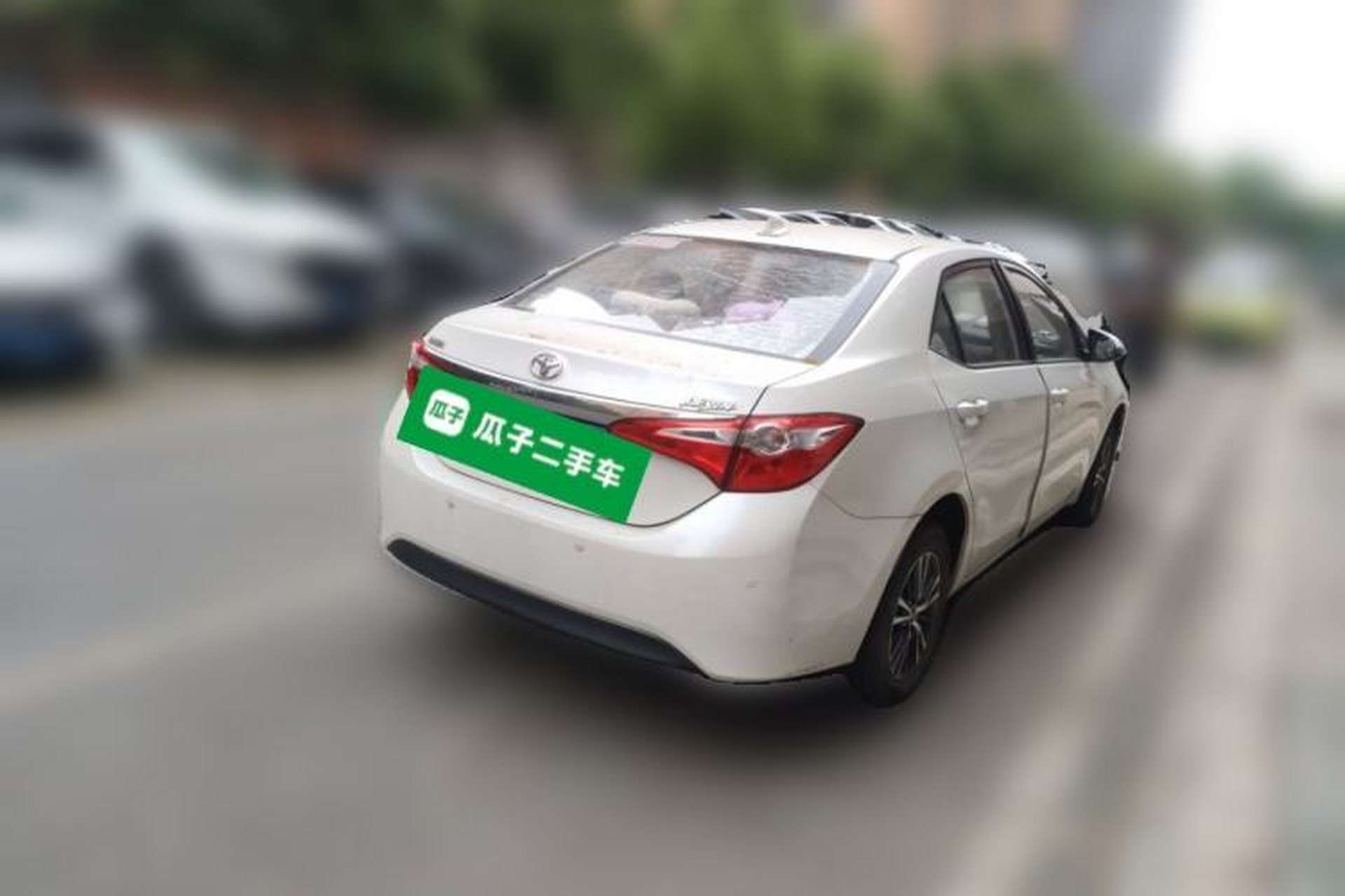 Used Toyota Levin 2016 1.6G CVT Elite Edition Rear Right 45 Deg