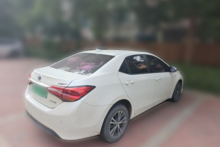 Used Toyota Levin 2016 Dual-Engine 1.8H GS E-CVT Elite Model with Sunroof Rear Right 45 Deg