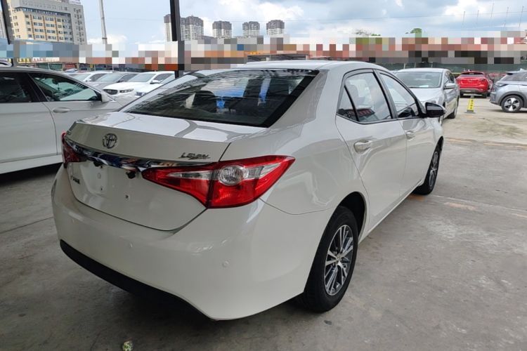 Used Toyota Levin 2016 1.6G CVT Elite Edition Rear Right 45 Deg