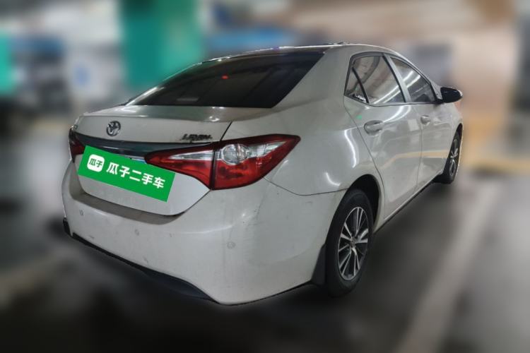 Used Toyota Levin 2016 1.6G CVT Elite Edition Rear Right 45 Deg