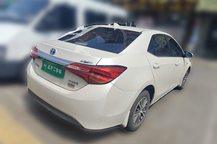 Used Toyota Levin 2016 Dual-Engine 1.8H GS E-CVT Elite Model with Sunroof Rear Right 45 Deg