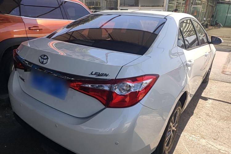 Used Toyota Levin 2016 1.6G CVT Elite Edition Rear Right 45 Deg