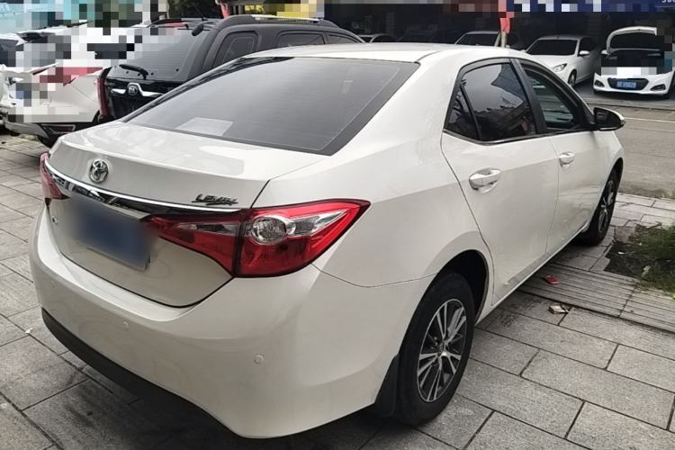 Used Toyota Levin 2016 1.6G CVT Elite Edition Rear Right 45 Deg