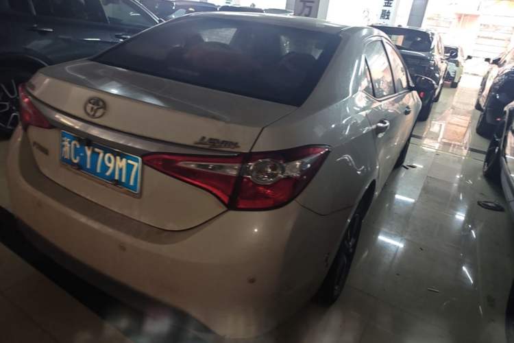 Used Toyota Levin 2016 1.6G CVT Elite Edition Rear Right 45 Deg