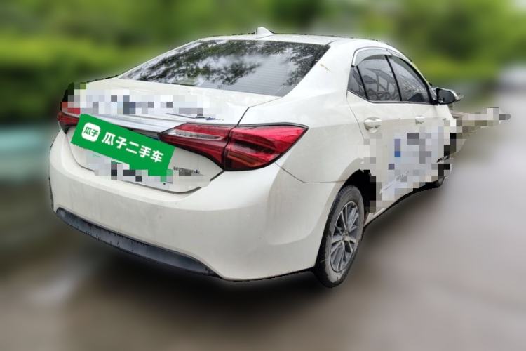 Used Toyota Levin 2016 Dual-Engine 1.8H GS E-CVT Elite Model with Sunroof Rear Right 45 Deg