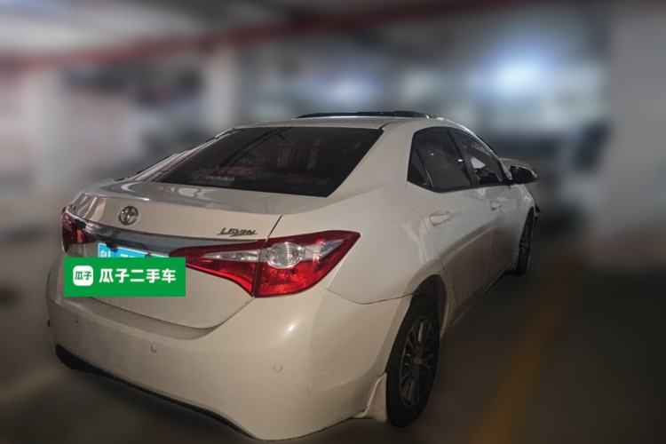 Used Toyota Levin 2016 1.6G CVT Elite Edition Rear Right 45 Deg