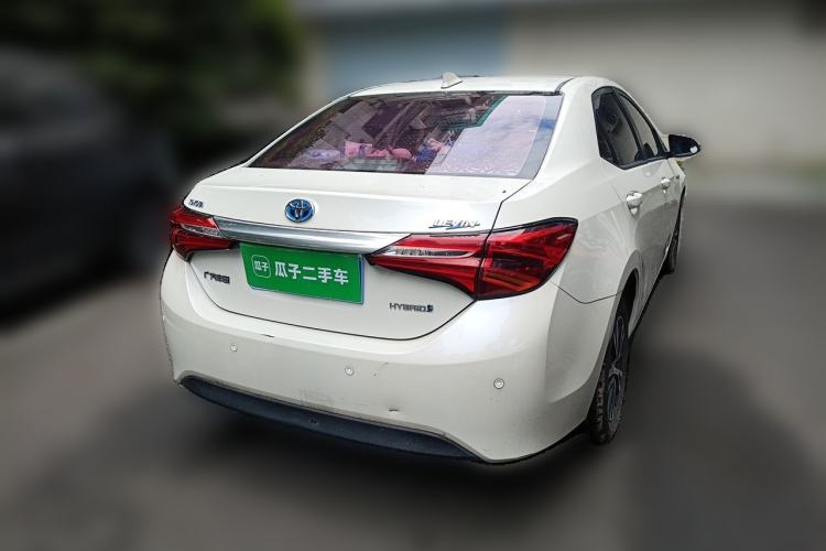 Used Toyota Levin 2016 Dual-Engine 1.8H GS E-CVT Elite Model with Sunroof Rear Right 45 Deg