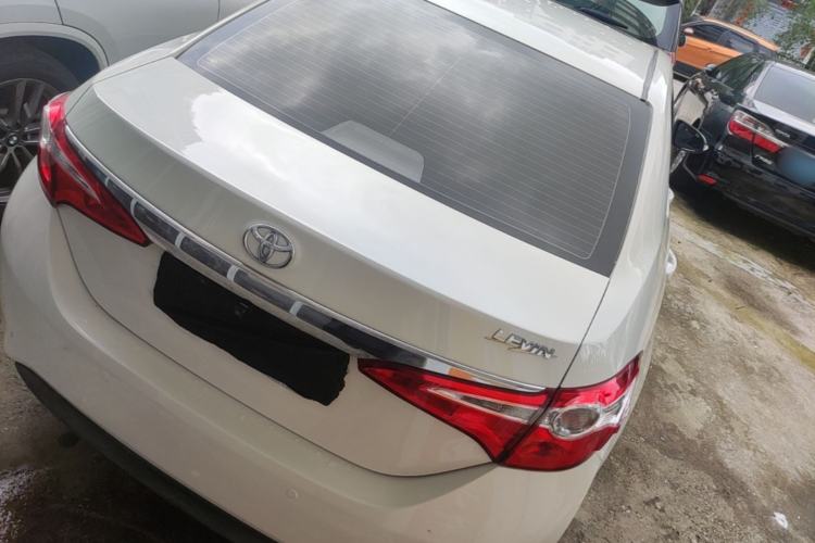 Used Toyota Levin 2016 1.6G CVT Elite Edition Rear Right 45 Deg