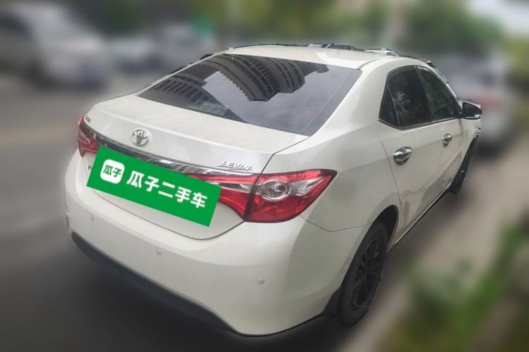 Used Toyota Levin 2016 1.6G CVT Elite Edition Rear Right 45 Deg