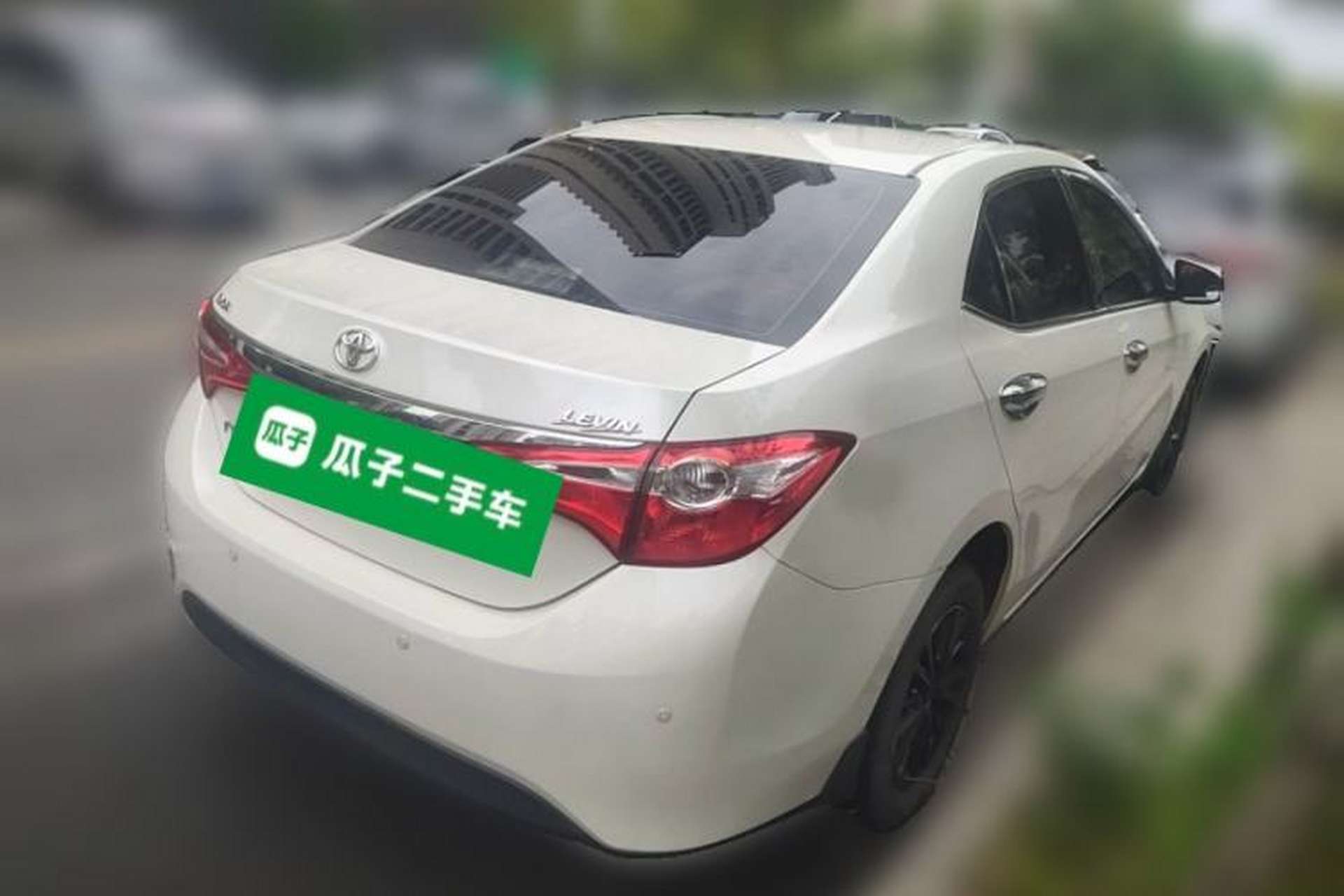 Used Toyota Levin 2016 1.6G CVT Elite Edition Rear Right 45 Deg