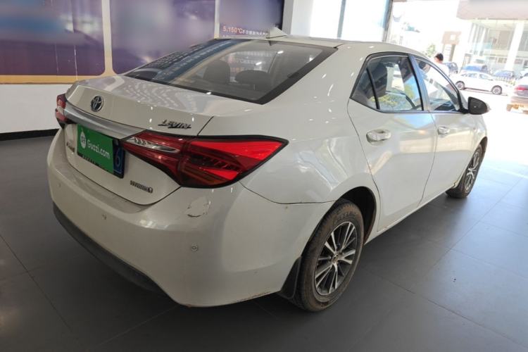 Used Toyota Levin 2016 Dual-Engine 1.8H GS E-CVT Elite Model with Sunroof Rear Right 45 Deg