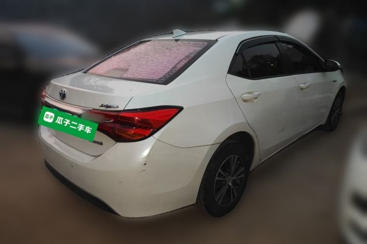 Used Toyota Levin 2016 Dual-Engine 1.8H GS E-CVT Elite Model with Sunroof Rear Right 45 Deg