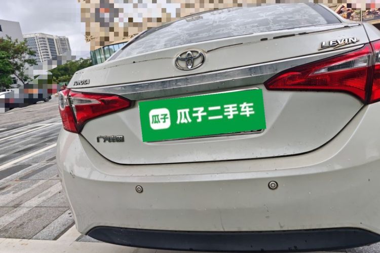 Used Toyota Levin 2016 1.6G CVT Elite Edition Rear