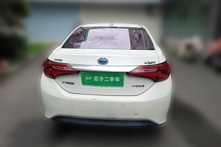 Used Toyota Levin 2016 Dual-Engine 1.8H GS E-CVT Elite Model with Sunroof Rear