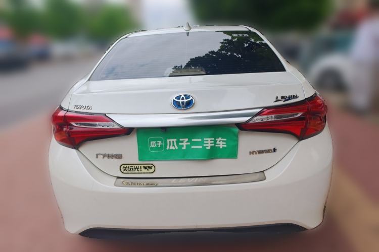 Used Toyota Levin 2016 Dual-Engine 1.8H GS E-CVT Elite Model with Sunroof Rear