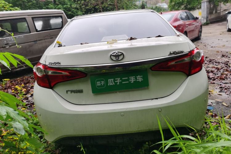 Used Toyota Levin 2016 1.6G CVT Elite Edition Rear