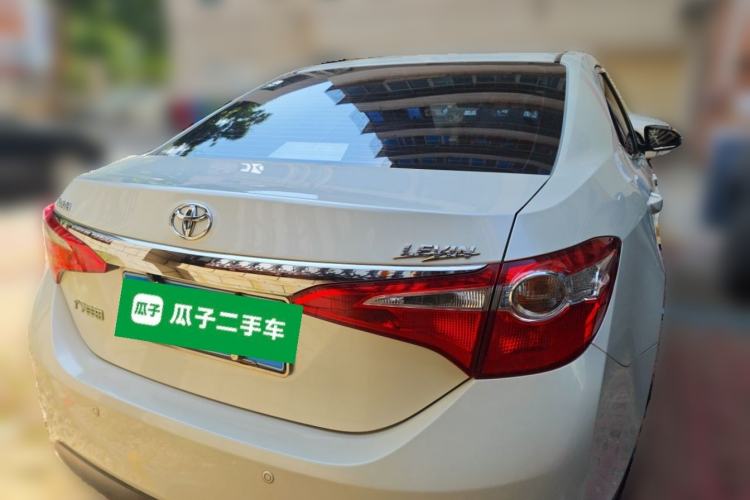 Used Toyota Levin 2016 1.6G CVT Elite Edition Rear