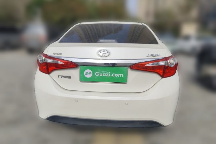 Used Toyota Levin 2016 1.6G Manual Elite Edition Rear