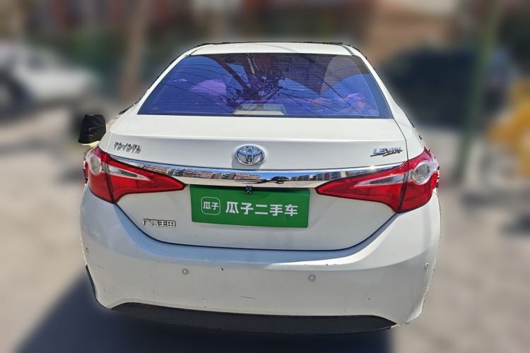 Used Toyota Levin 2016 1.6G CVT Elite Edition Rear