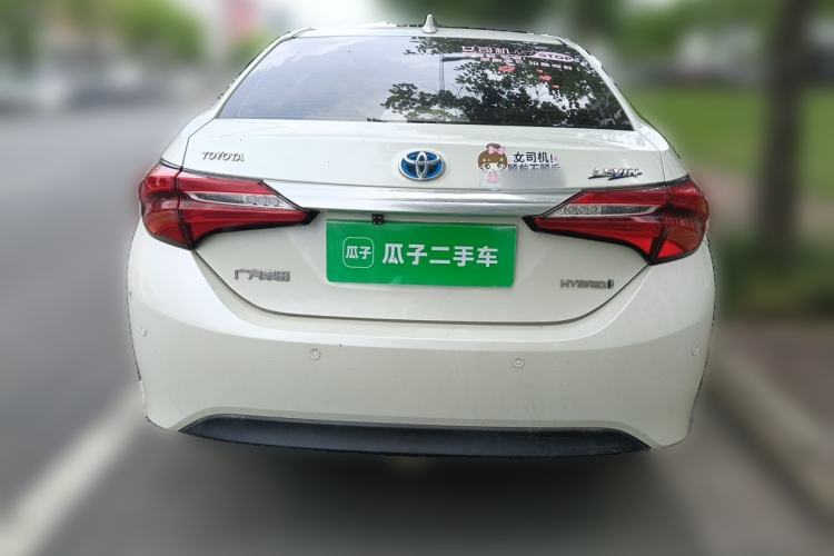 Used Toyota Levin 2016 Dual-Engine 1.8H GS E-CVT Elite Model with Sunroof Rear