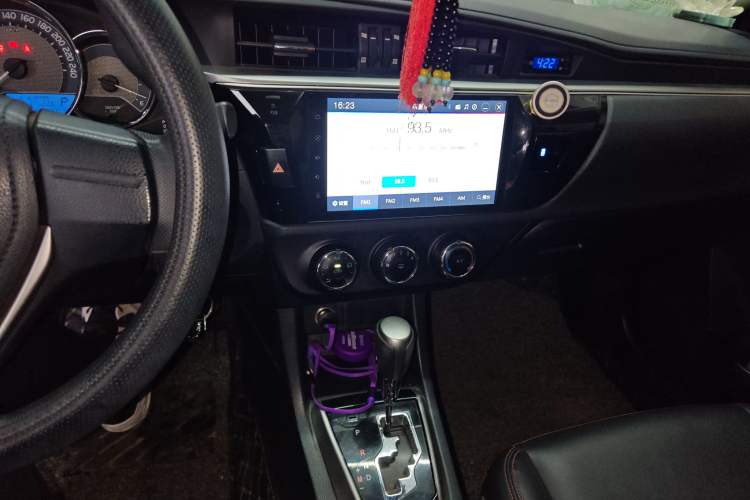 Used Toyota Levin 2016 1.6G CVT Elite Edition Audio And AC Panel