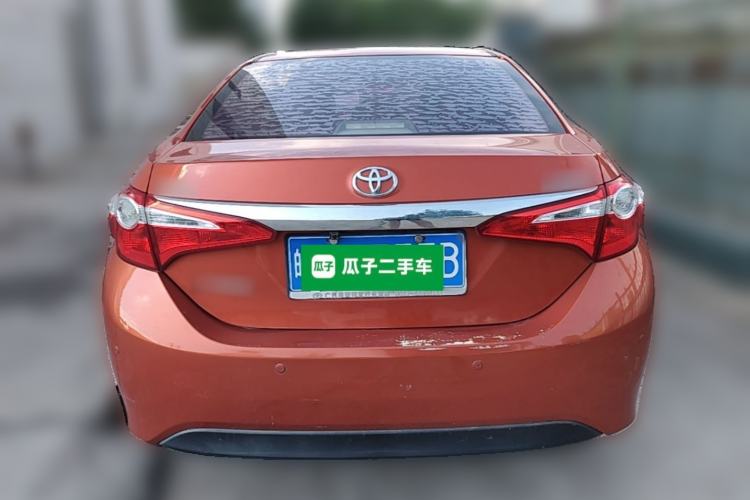 Used Toyota Levin 2016 1.6G CVT Elite Edition Rear
