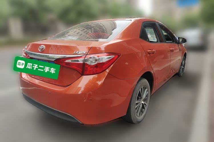 Used Toyota Levin 2016 1.6G CVT Elite Edition Rear Right 45 Deg