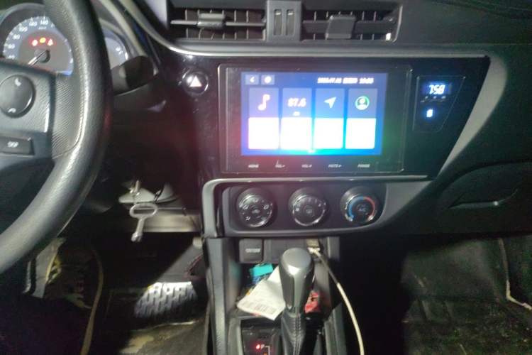 Used Toyota Levin 2017 Revised 185T CVT Elite Edition China V Standard Audio And AC Panel