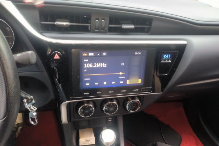 Used Toyota Levin 2017 Revised 185T CVT Elite Edition China V Standard Audio And AC Panel
