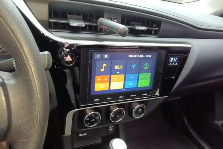 Used Toyota Levin 2017 Revised 185T CVT Elite Edition China V Standard Audio And AC Panel