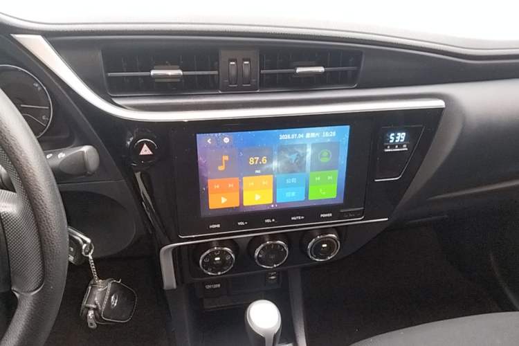 Used Toyota Levin 2017 Revised 185T CVT Elite Edition China V Standard Audio And AC Panel