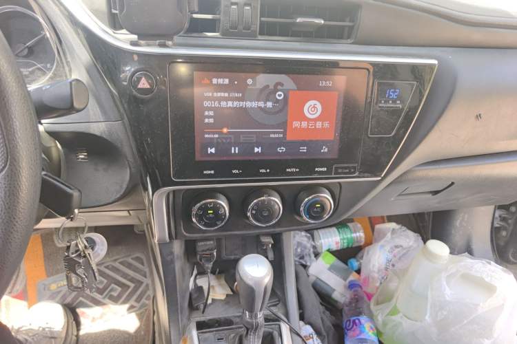 Used Toyota Levin 2017 Revised Version 185T CVT Elite Edition China VI Standard Audio And AC Panel