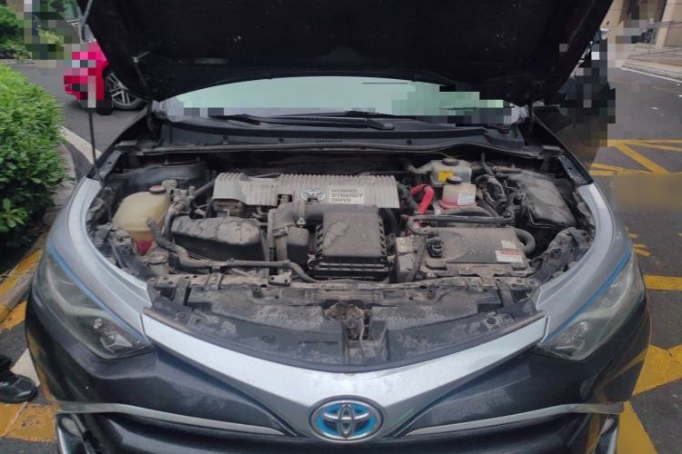 Used Toyota Levin 2017 Revised Dual-Engine 1.8H GS E-CVT Elite Sunroof Version China V Standard Engine Bay
