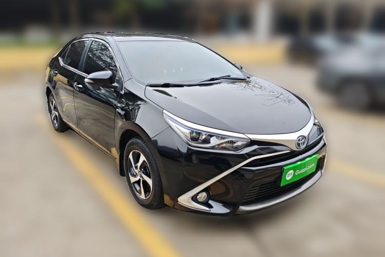 Used Toyota Levin 2017 Revised Dual-Engine 1.8H GS E-CVT Elite Sunroof Version China V Standard Front Right 45 Deg