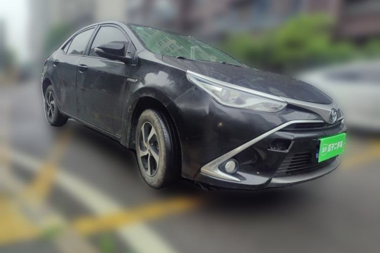 Used Toyota Levin 2017 Revised Dual-Engine 1.8H GS E-CVT Elite Sunroof Version China V Standard Front Right 45 Deg