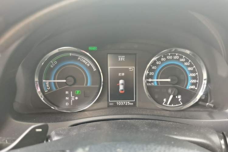 Used Toyota Levin 2017 Revised Dual-Engine 1.8H GS E-CVT Elite Sunroof Version China V Standard Instrument Cluster
