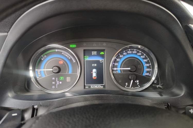 Used Toyota Levin 2017 Revised Dual-Engine 1.8H GS E-CVT Elite Sunroof Version China V Standard Instrument Cluster