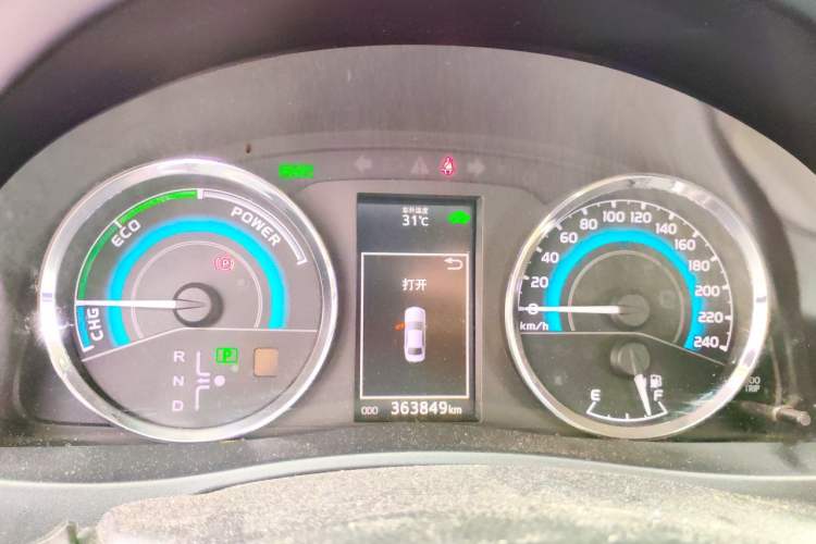 Used Toyota Levin 2017 Revised Dual-Engine 1.8H GS-L E-CVT Leading Edition China V Standard Instrument Cluster