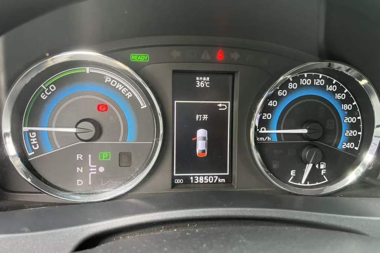 Used Toyota Levin 2017 Revised Dual-Engine 1.8H GS E-CVT Elite Sunroof Version China V Standard Instrument Cluster