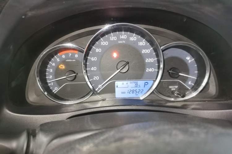 Used Toyota Levin 2017 Revised 185T CVT Elite Edition China V Standard Instrument Cluster