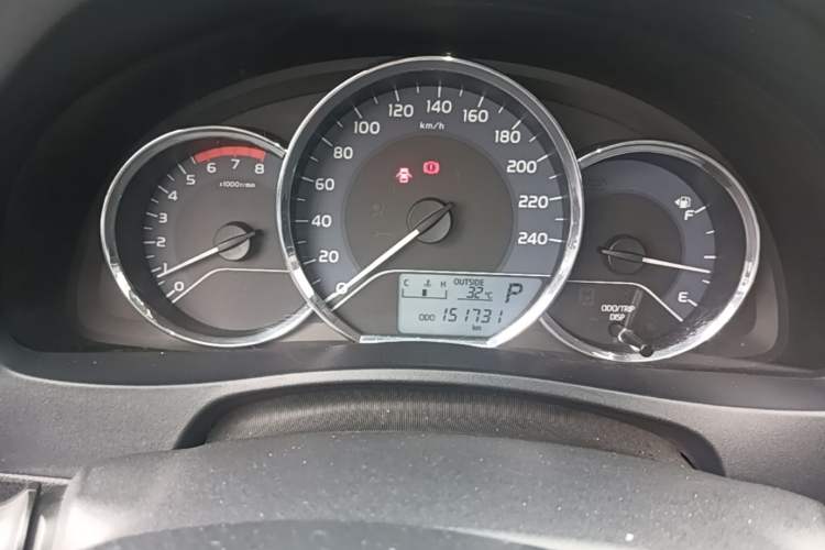 Used Toyota Levin 2017 Revised 185T CVT Elite Edition China V Standard Instrument Cluster