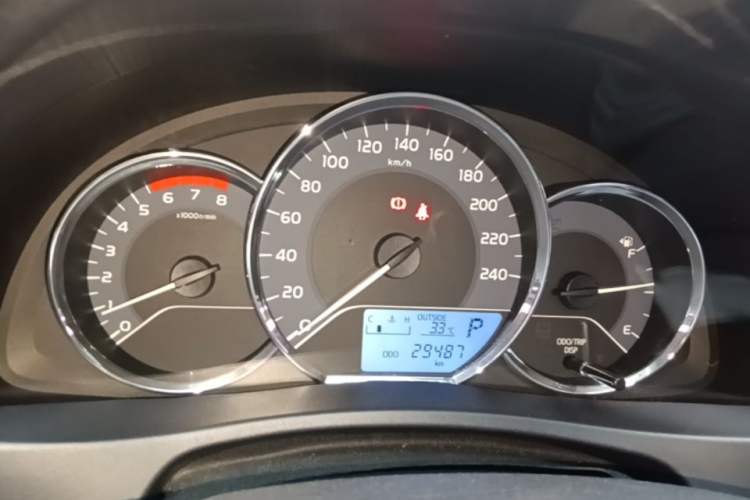 Used Toyota Levin 2017 Revised 185T CVT Elite Edition China V Standard Instrument Cluster