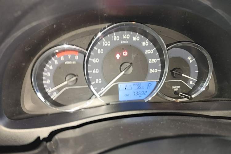 Used Toyota Levin 2017 Revised 185T CVT Elite Edition China V Standard Instrument Cluster