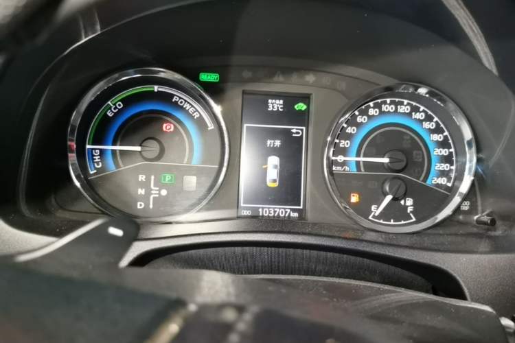 Used Toyota Levin 2017 Revised Dual-Engine 1.8H GS E-CVT Elite Sunroof Version China V Standard Instrument Cluster
