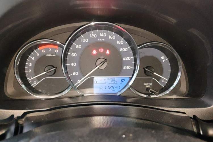 Used Toyota Levin 2017 Revised 185T CVT Elite Edition China V Standard Instrument Cluster