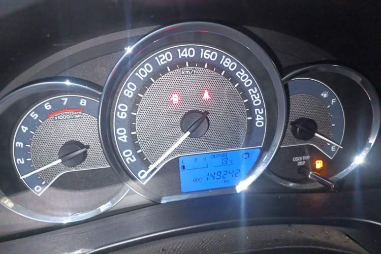 Used Toyota Levin 2017 1.2T G CVT Elite Edition Instrument Cluster