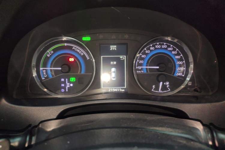 Used Toyota Levin 2017 Revised Dual-Engine 1.8H GS E-CVT Elite Sunroof Version China V Standard Instrument Cluster